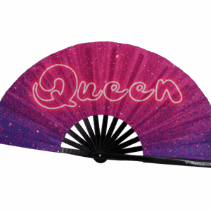 Fan Festival „Queen” różowo-fioletowa galaktyka brokatu – Rave & CSD